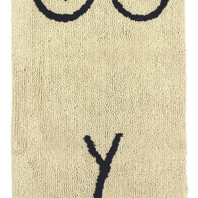 Torso Bathmat - cream
