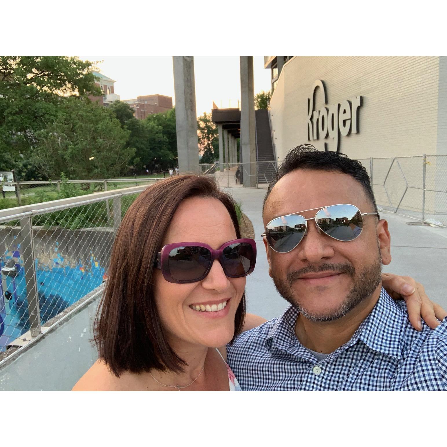 Our first (of MANY) pictures together!