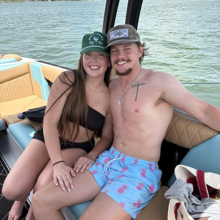 Lake trip after our engagement party!
