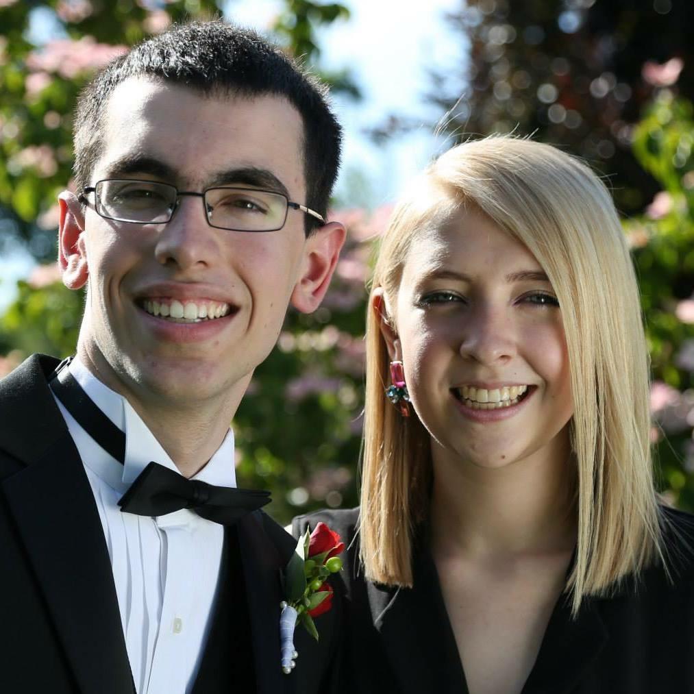 Second prom together, June 2015