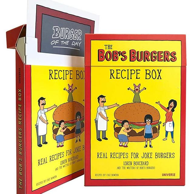 The Bob's Burgers Recipe Box: Real Recipes for Joke Burgers (UNIVERSE)