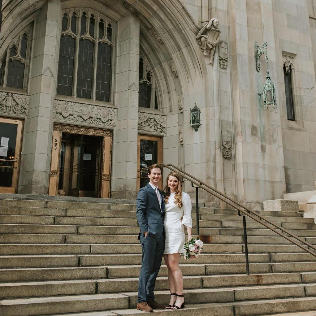 Our wedding day - May 16, 2020 in Detroit