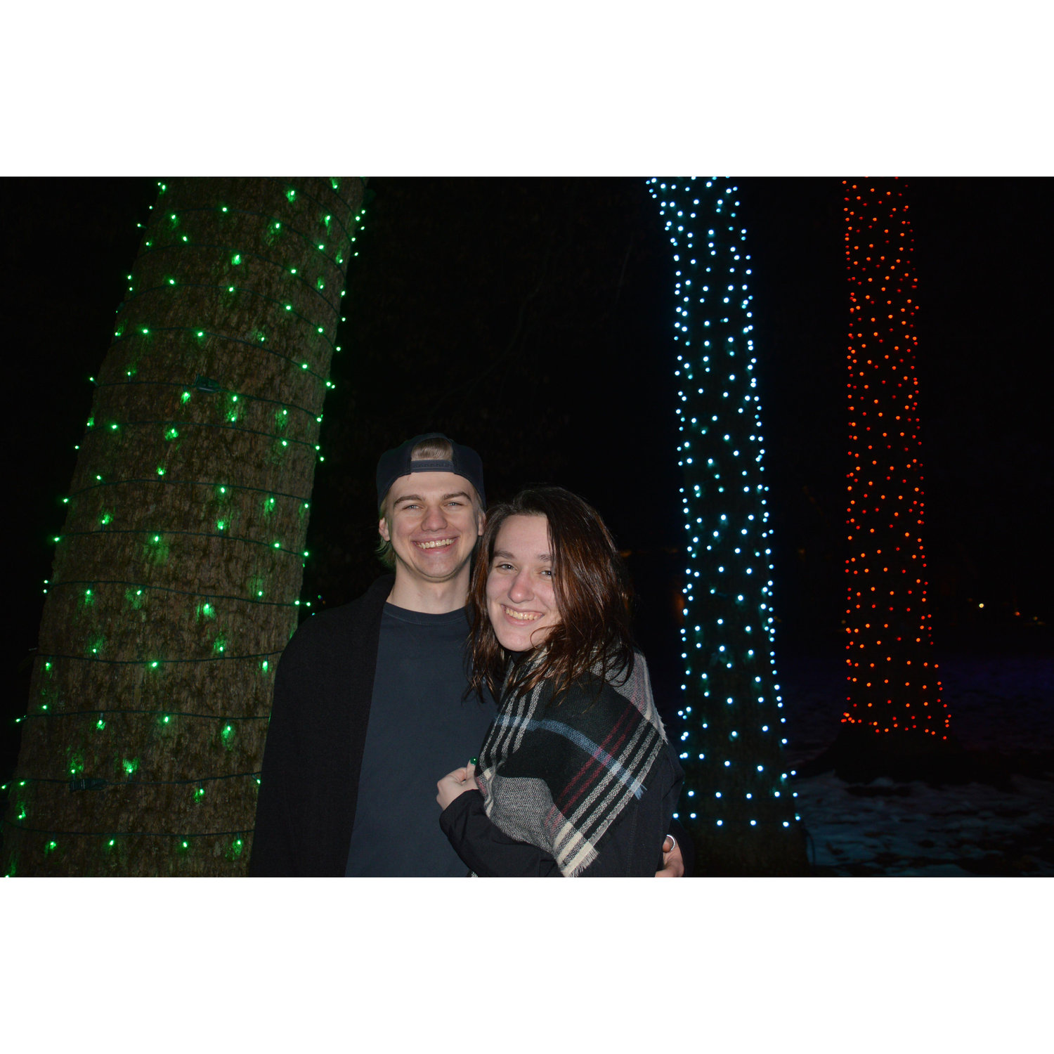 The night we got engaged! December 2020