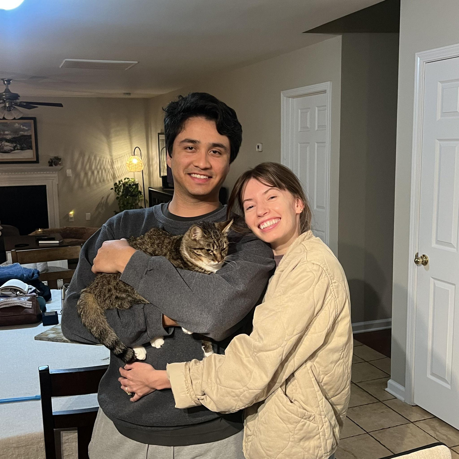 One cat is never enough.... This was the day we brought Simone home!