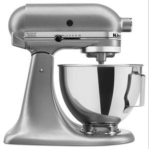 KitchenAid - 4.5-Quart Tilt-Head Stand Mixer - Silver