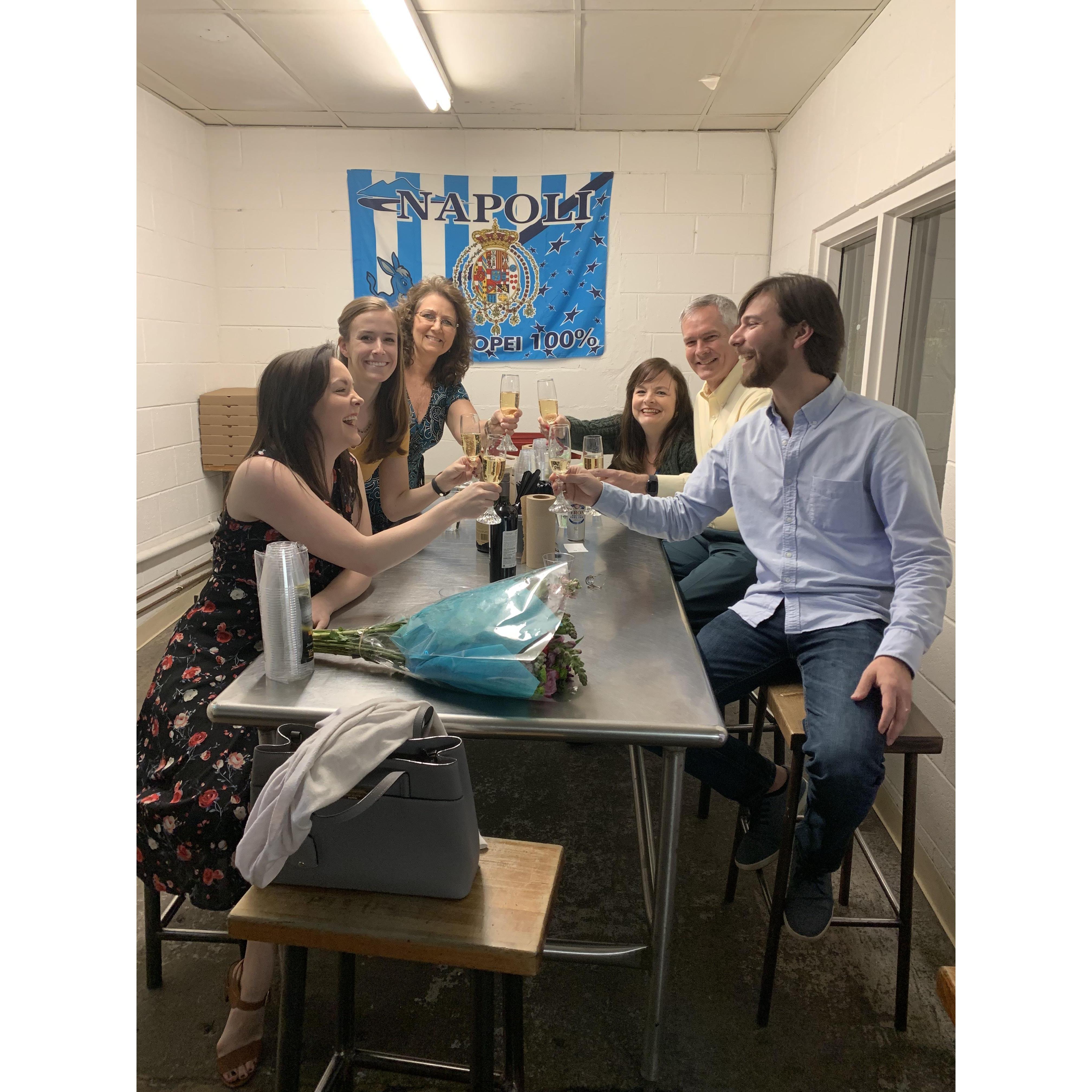 Celebrating with OUR family <3
March 2019