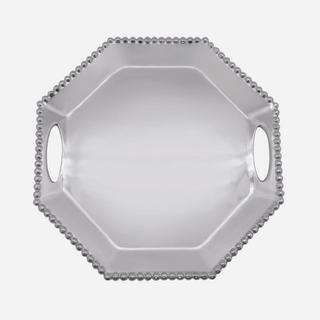 String of Pearls Octagonal Tray