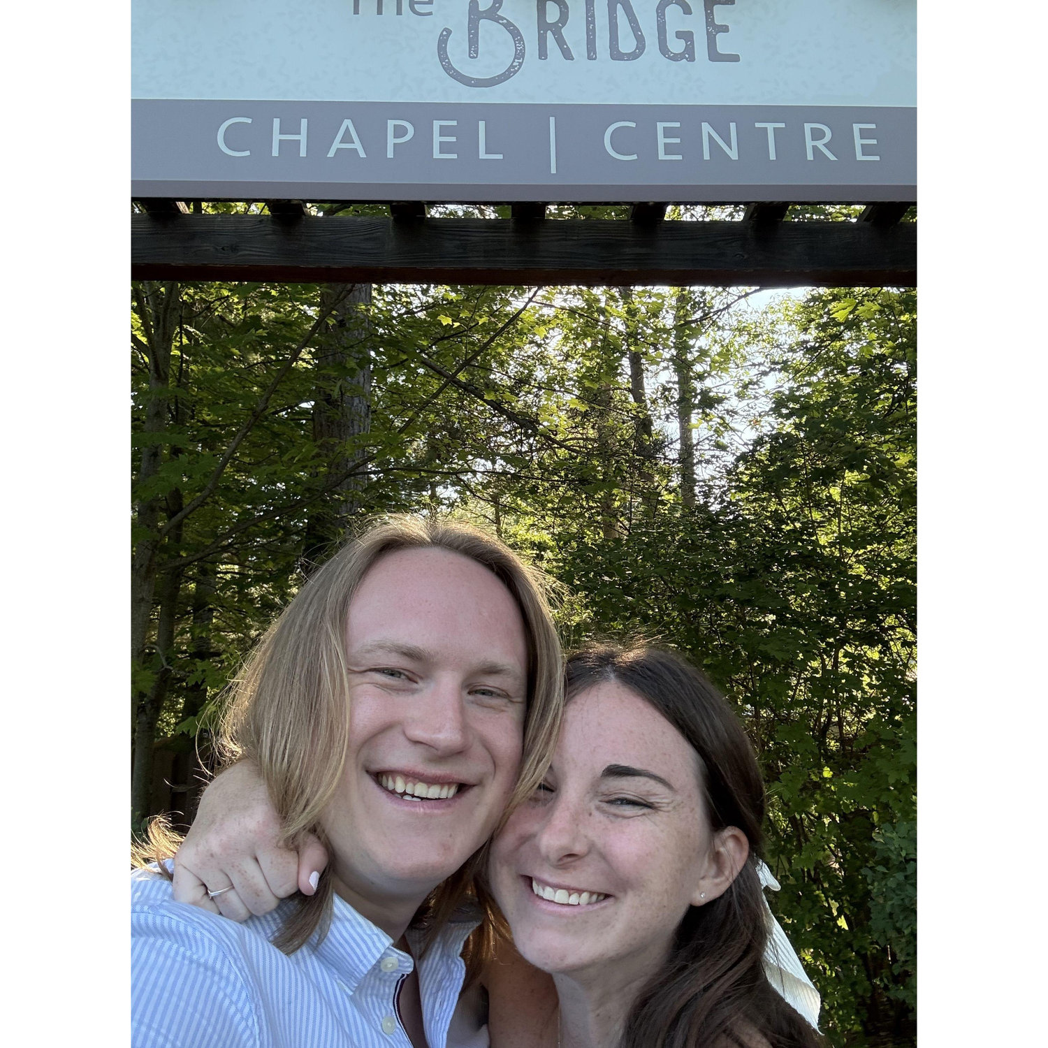 Visiting our wedding venue! Cam and his mom booked the venue long before Michala was able to see it in person. They were so excited about the venue, Michala had ultimate faith!