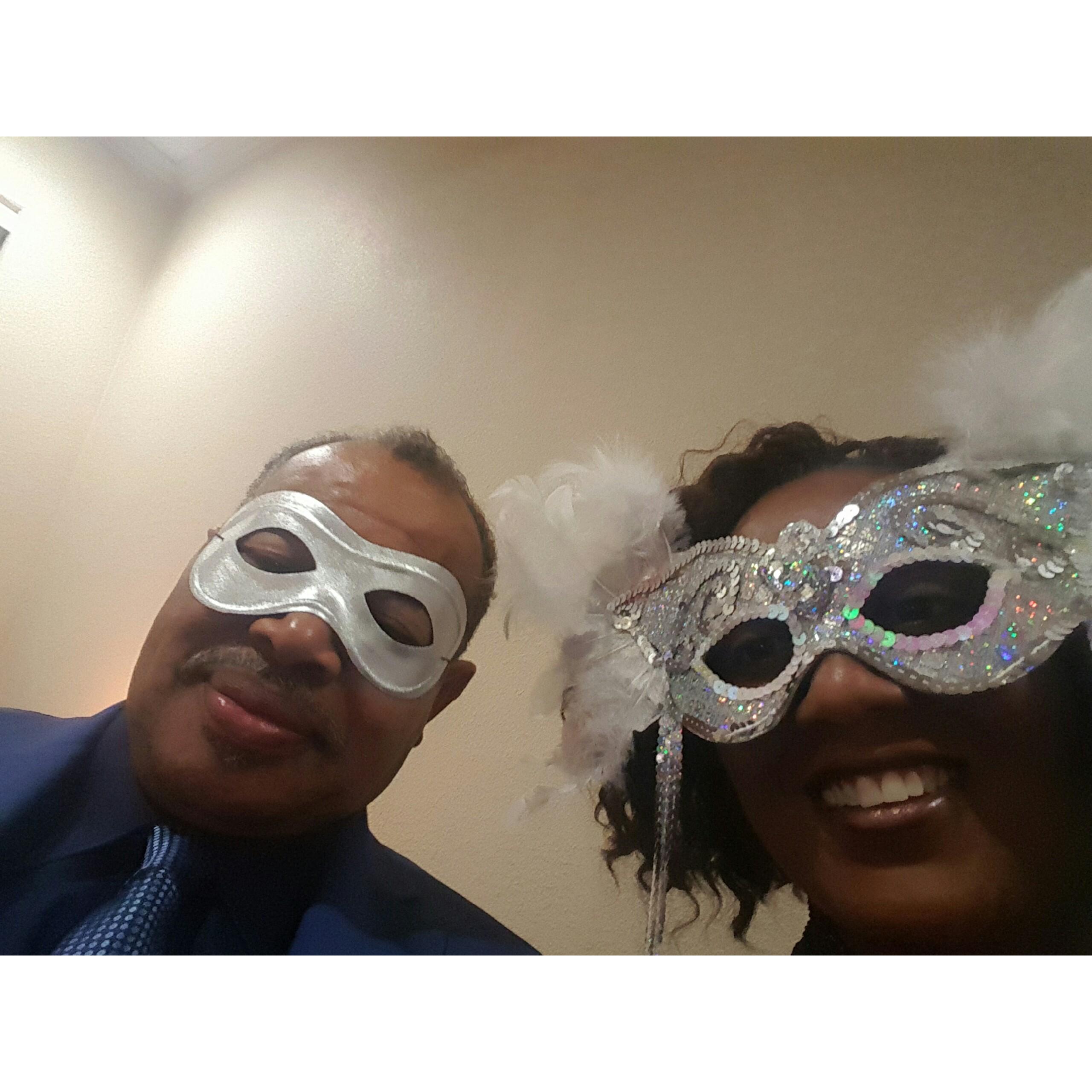 Mascarade birthday party