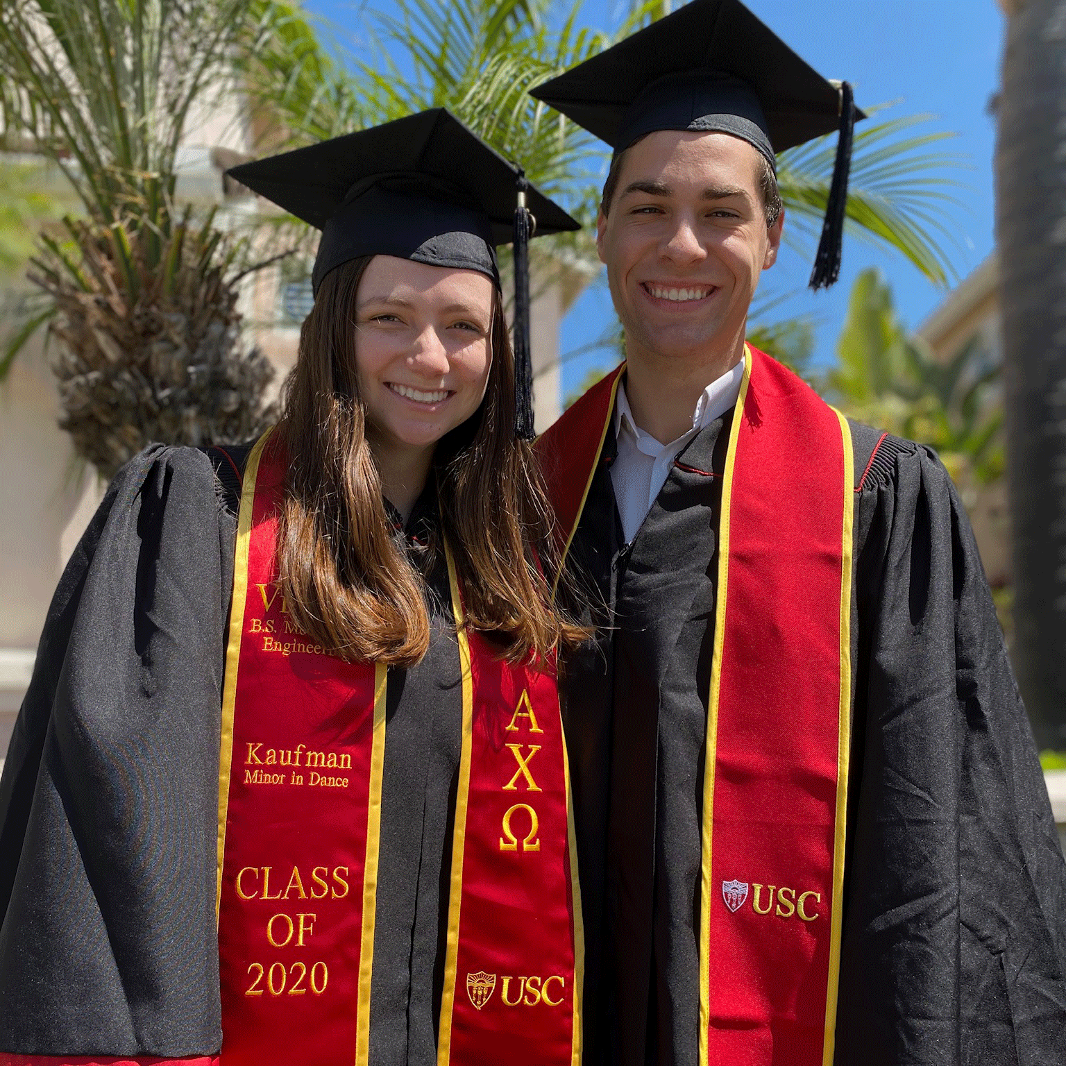 Graduation at home in 2020! We made the best of it