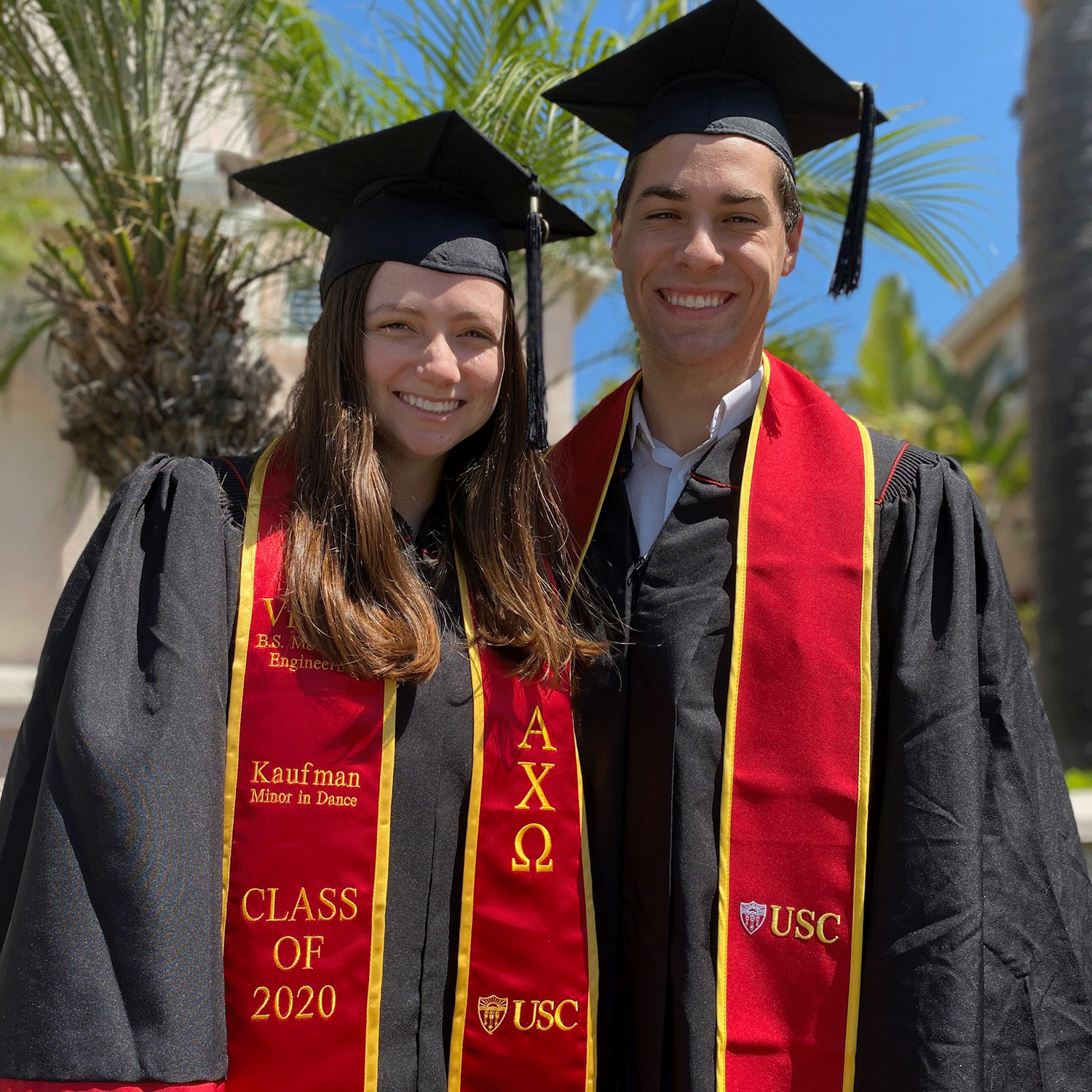Graduation at home in 2020! We made the best of it