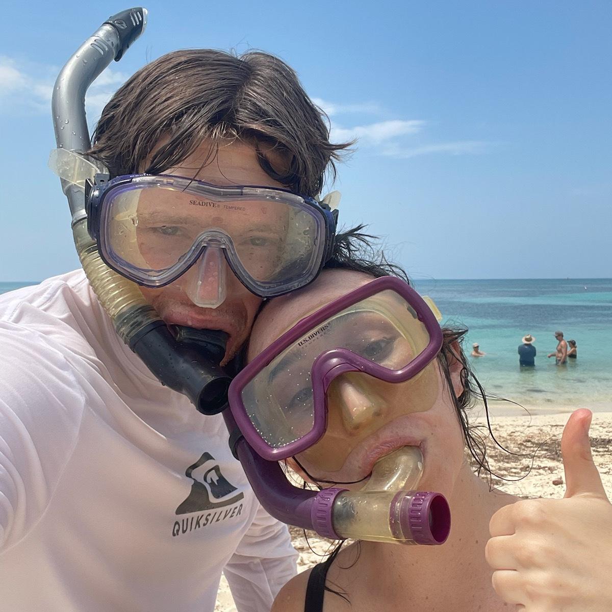 Snorkeling in Bahia Honda