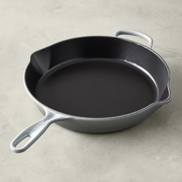 Le Creuset Signature Enameled Cast Iron Deep Skillet, 12", French Grey