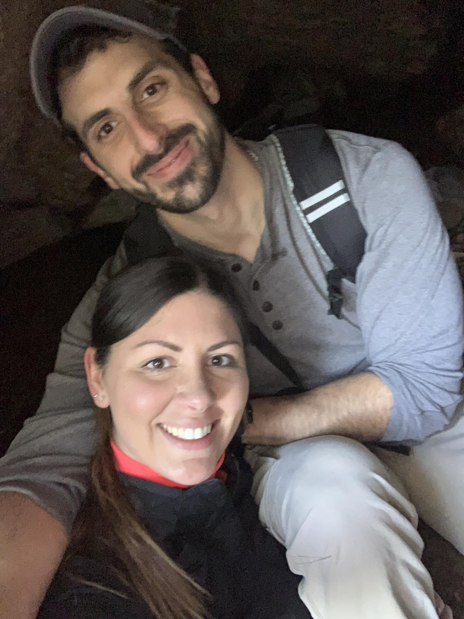 Our first photo together