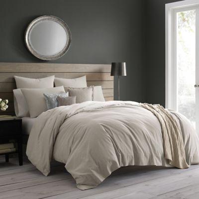 Wamsutta® Vintage Cotton Cashmere King Duvet Cover in Oatmeal