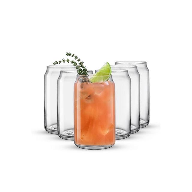 Beer Can Shaped Glasses, Set of 6