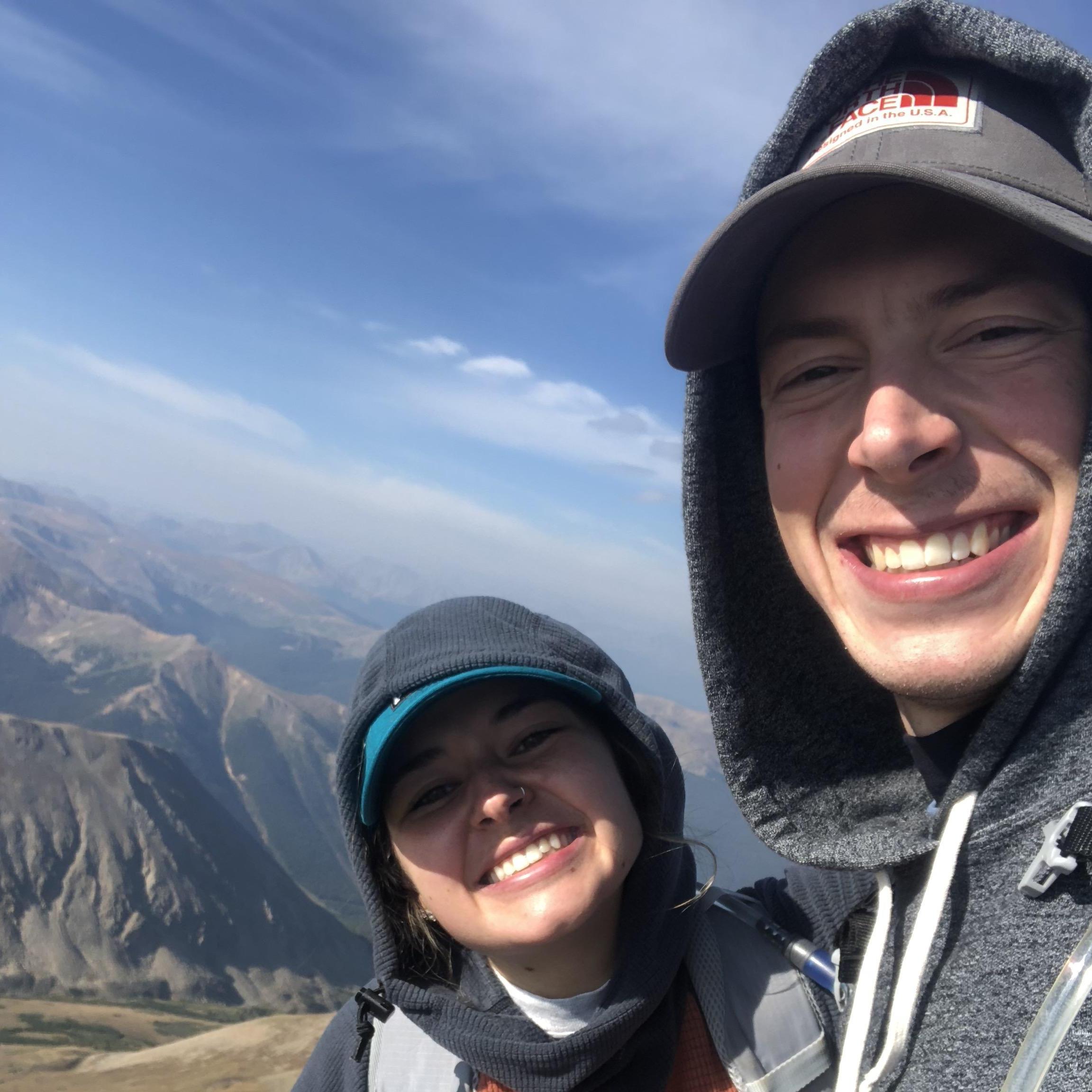 our first fourteener