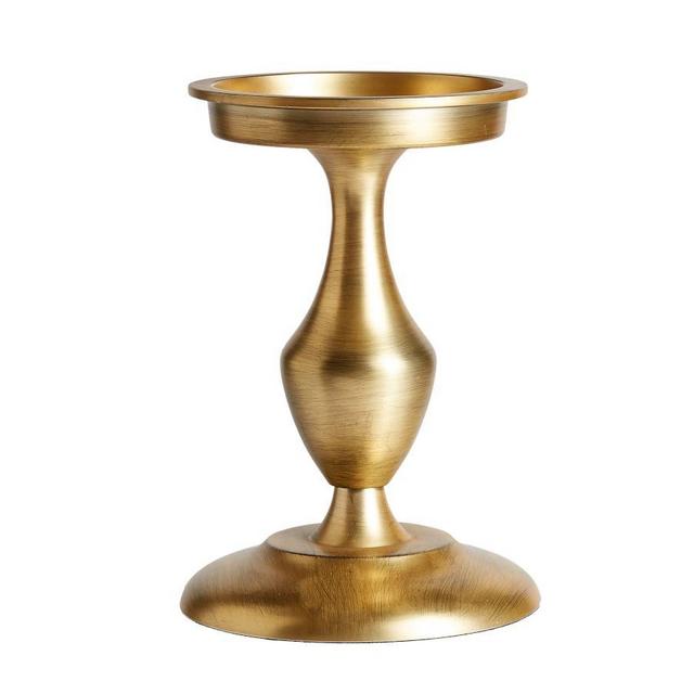 Chester Brushed Candle Holders, Brass - Small