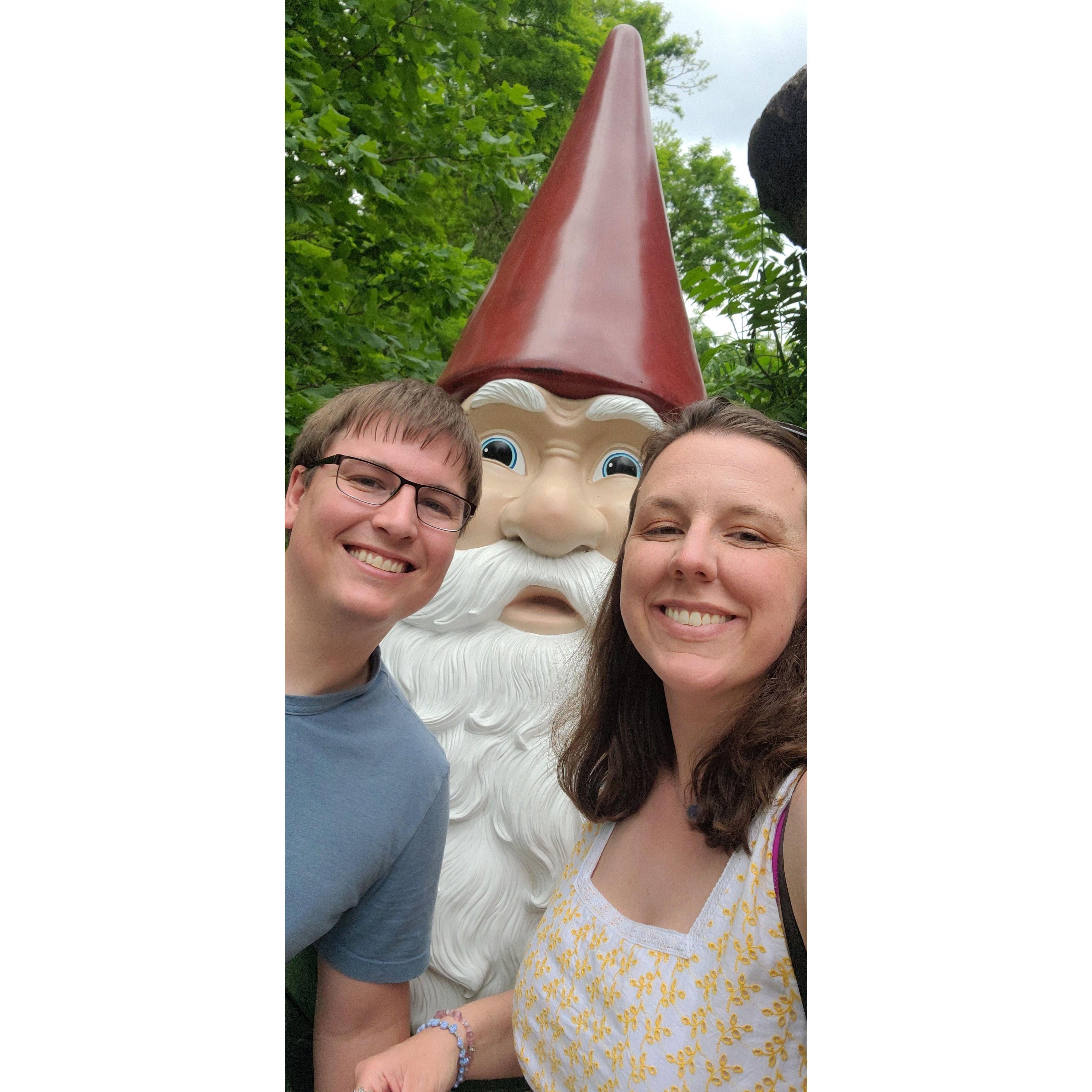 We found a gnome friend!