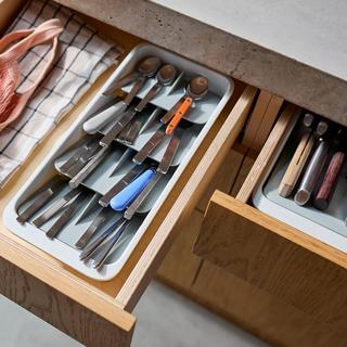 DrawerStore Large Tiered Cutlery Organizer