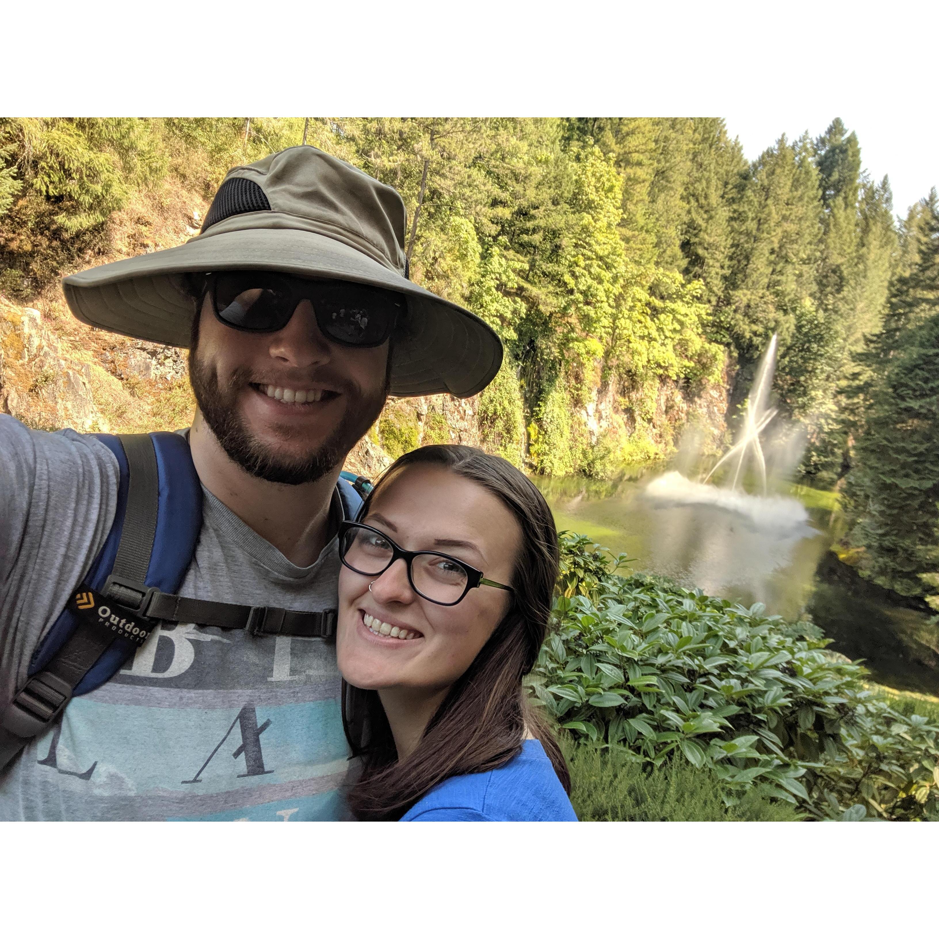 The Butchart Gardens in Victoria British Columbia. Heaven for two plant-and-nature nerds.