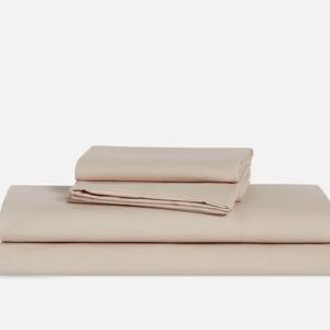 Classic Percale Core Sheet Set - Queen in Pebble