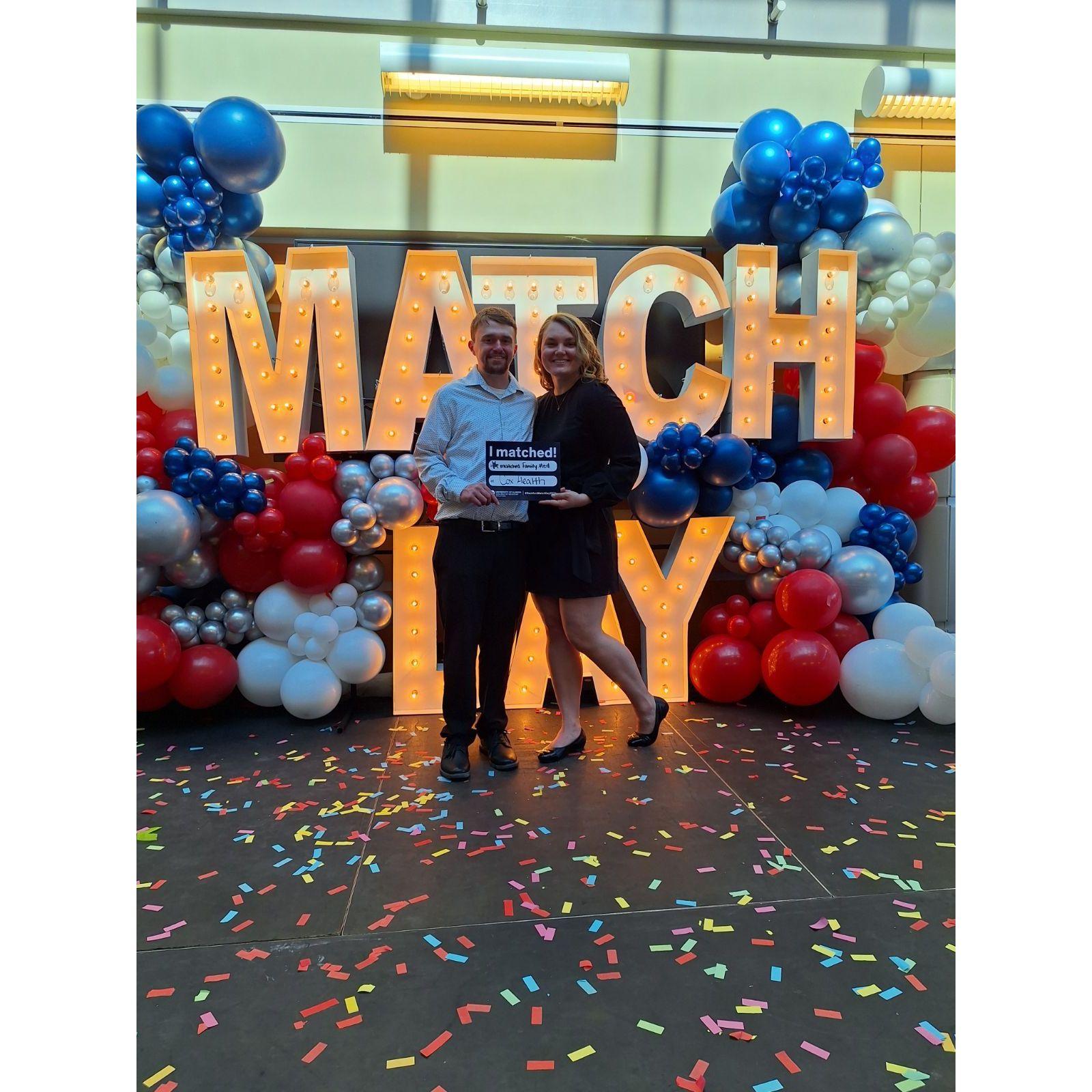 Match Day - we are headed to Springfield!