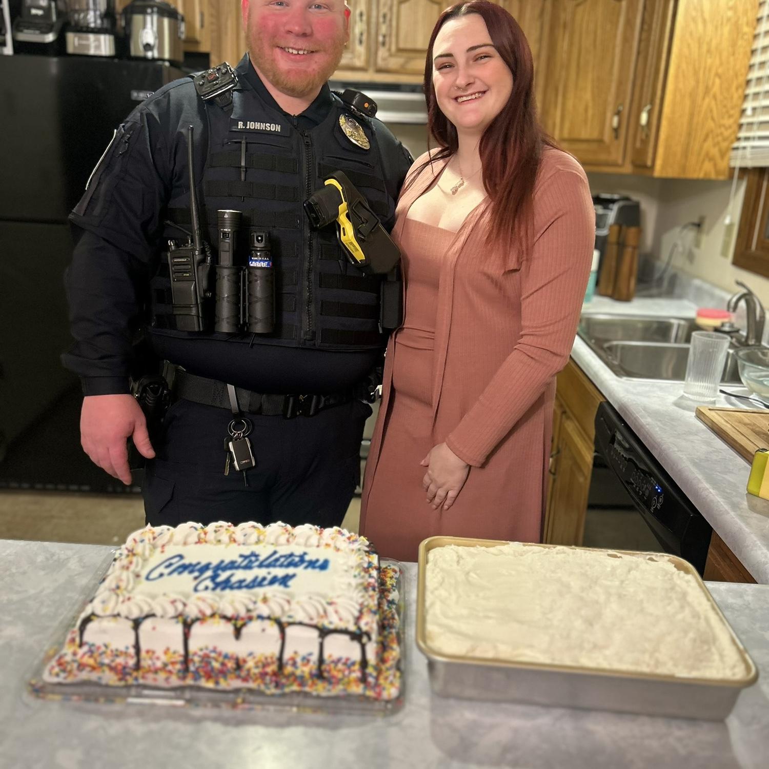 Police Academy graduation!