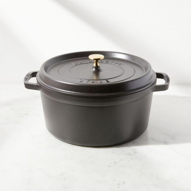 Staub ® 7-Qt Matte Black Cocotte