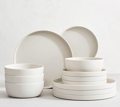Mason Modern Melamine 12-Piece Dinnerware Set