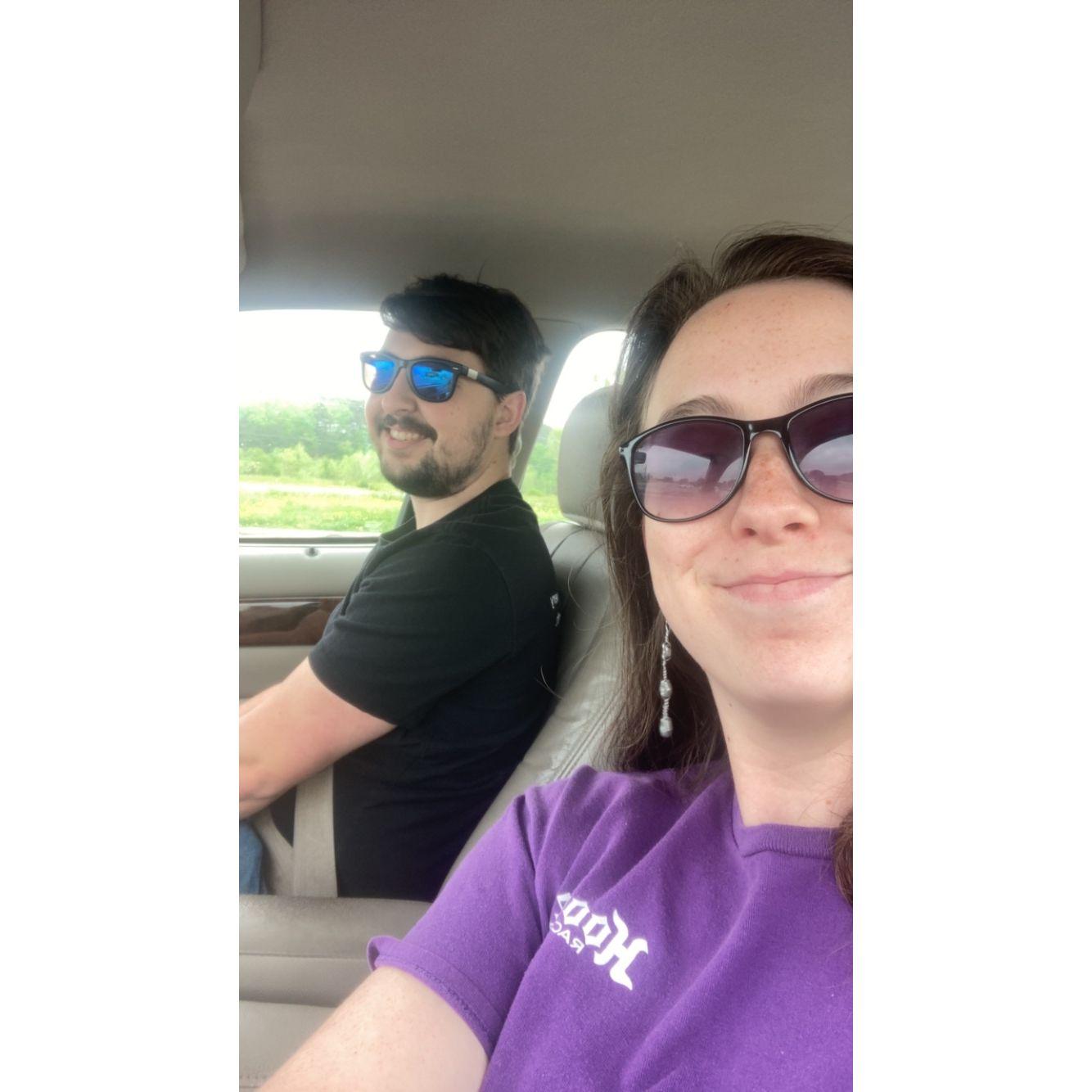 There have been so many road trips to see family and go on adventures together