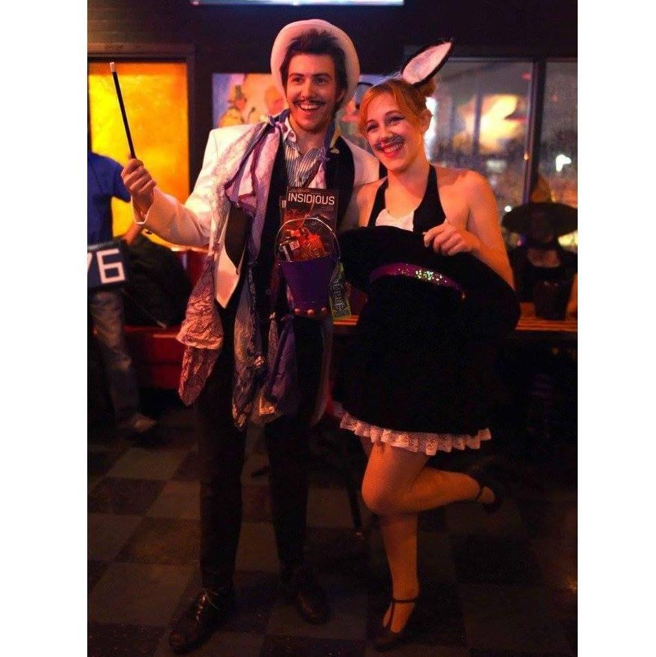 Halloween 2017: Award winning magician & bunny costume!