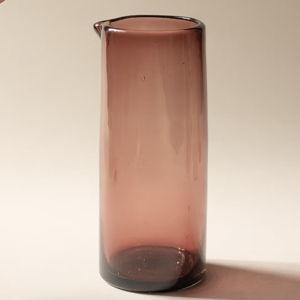 Recycled Handblown Glassware [Pitcher]