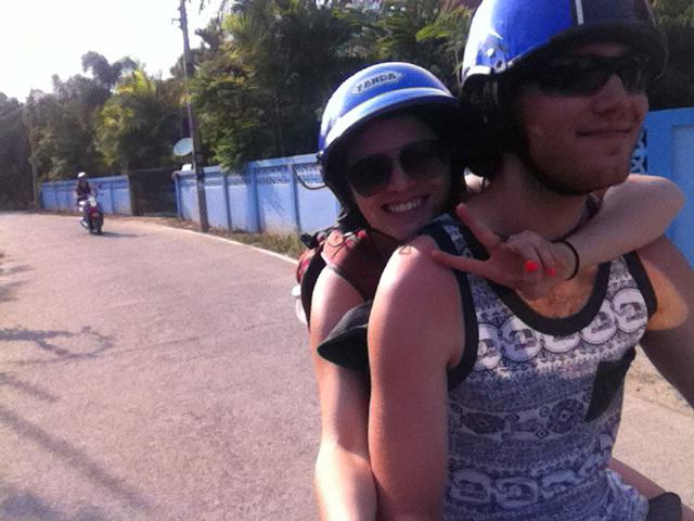 Scootering around in Thailand!