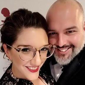 We cleaned up pretty good when we went to the St. Jude's charity gala.