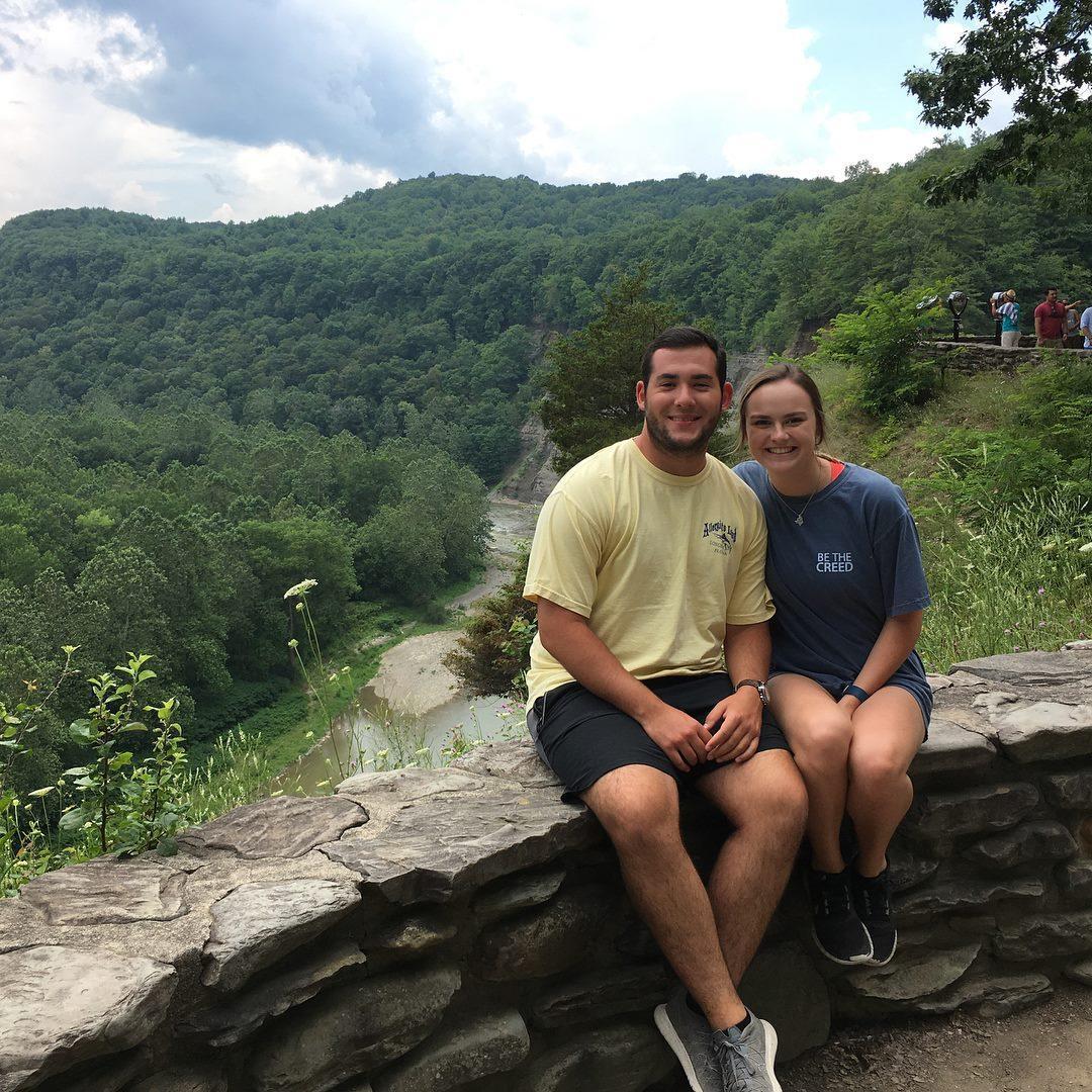 Recognize the background?? Letchworth State Park for the first time!