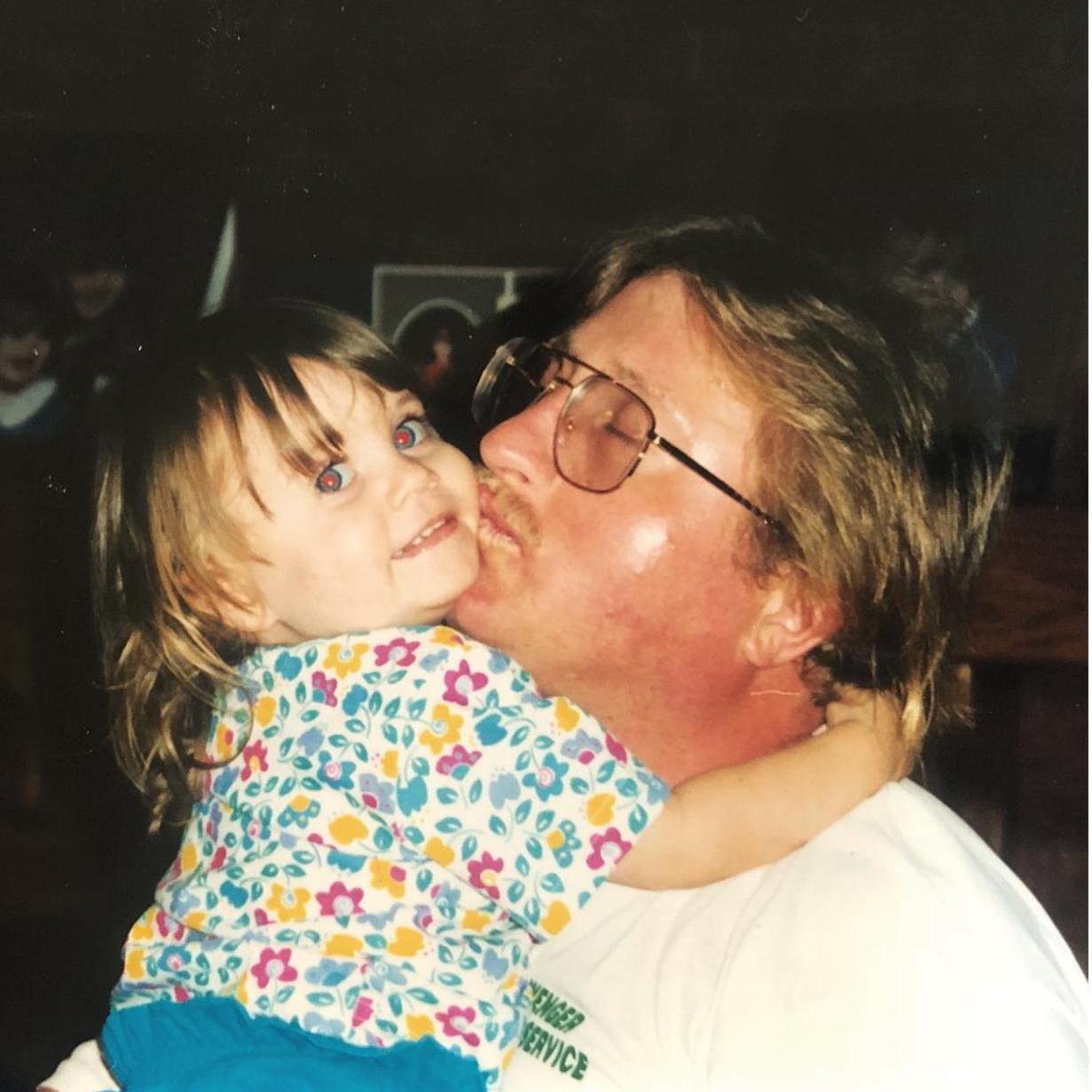 With my dad <3