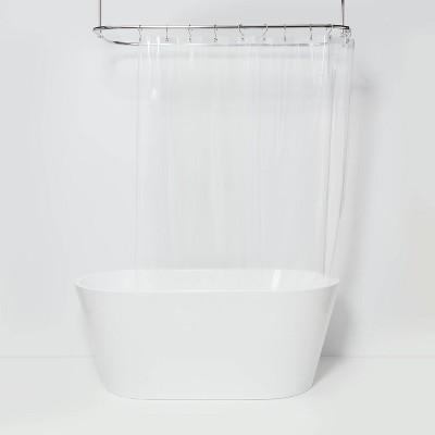 PEVA Medium Weight Shower Liner Clear - Made By Design™