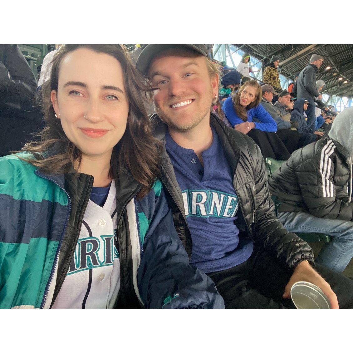 We found we had a shared love of baseball...