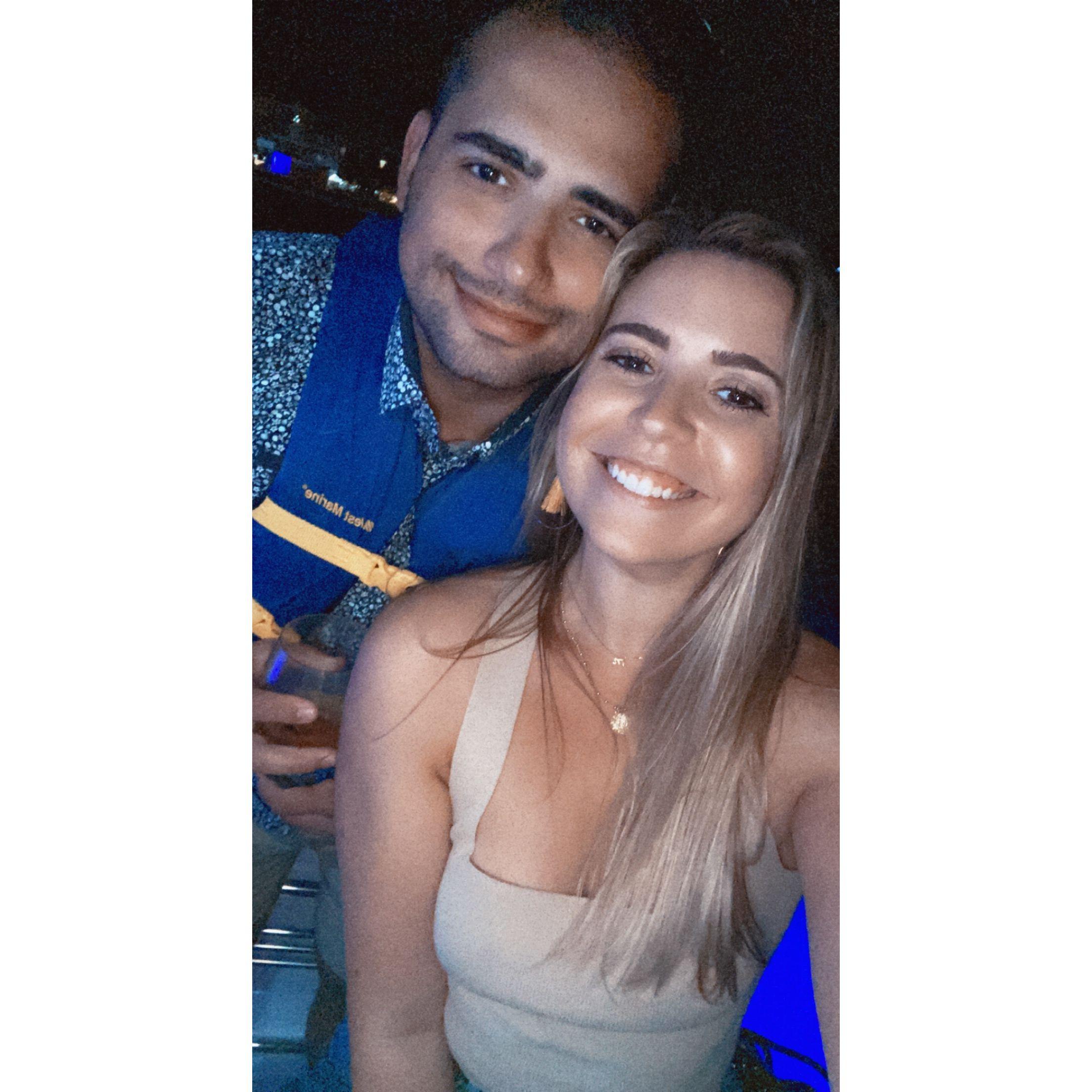 Our first picture together