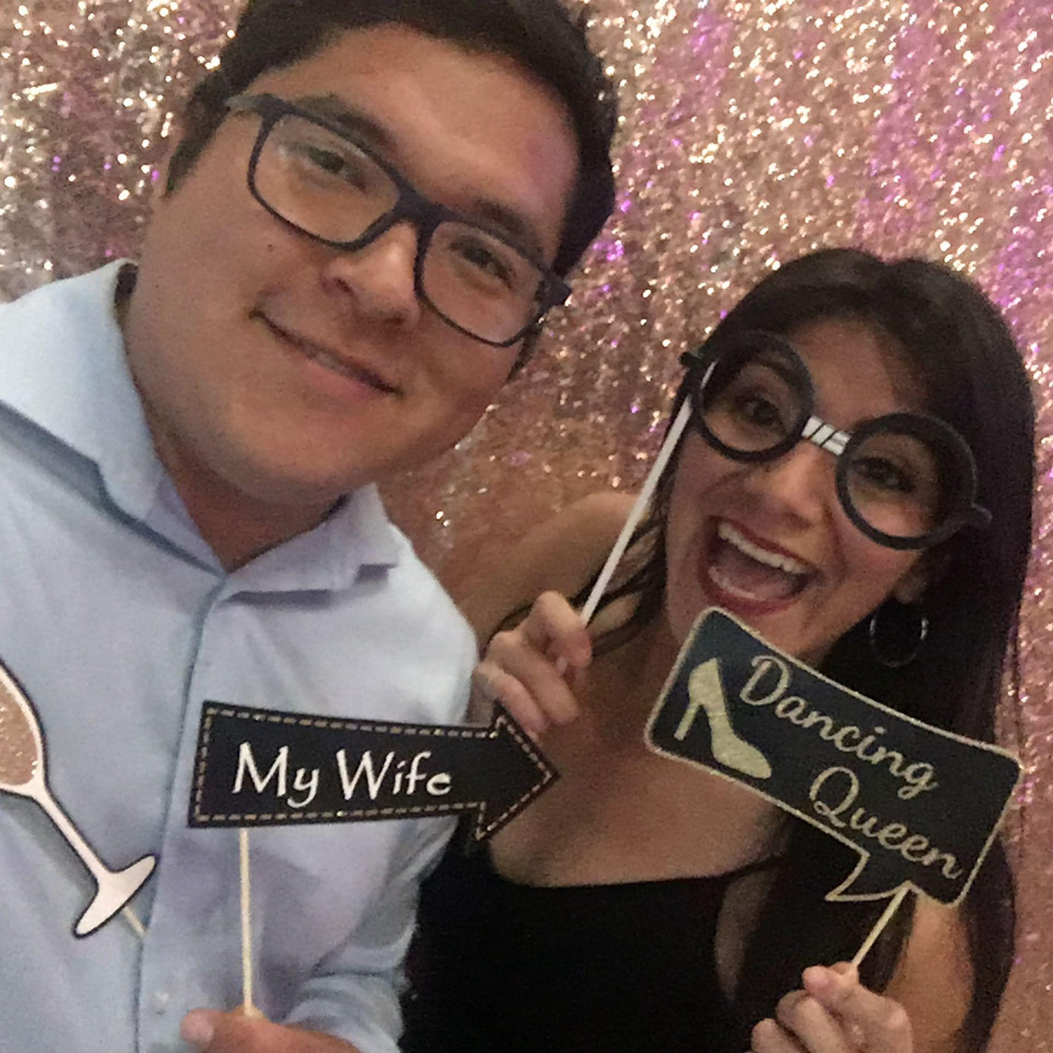 My one & only wedding date!