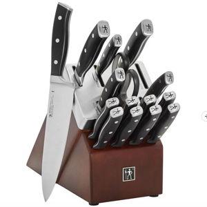 Forged Accent 16-pc, Self-Sharpening Knife Block Set | Henckels US