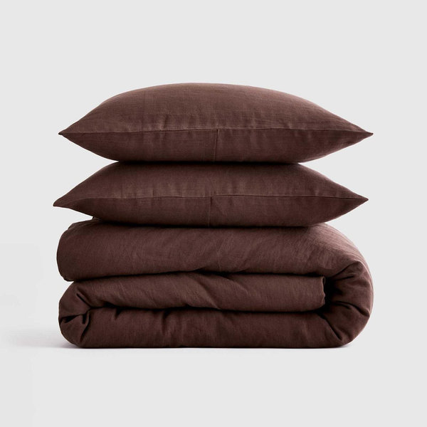 European Linen Duvet Cover Set - King/Cal King
