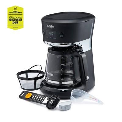 Mr. Coffee Easy Measure 12 Cup Programmable Coffee Maker - Black