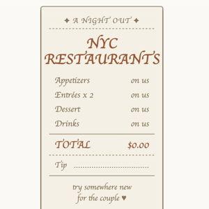 so we can try your favorite restaurant in the city