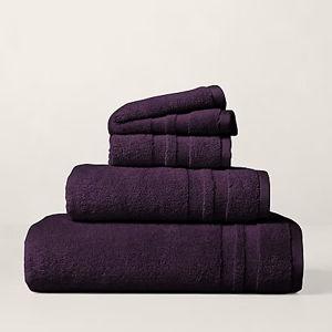 Payton Bath Towels | Royal Purple