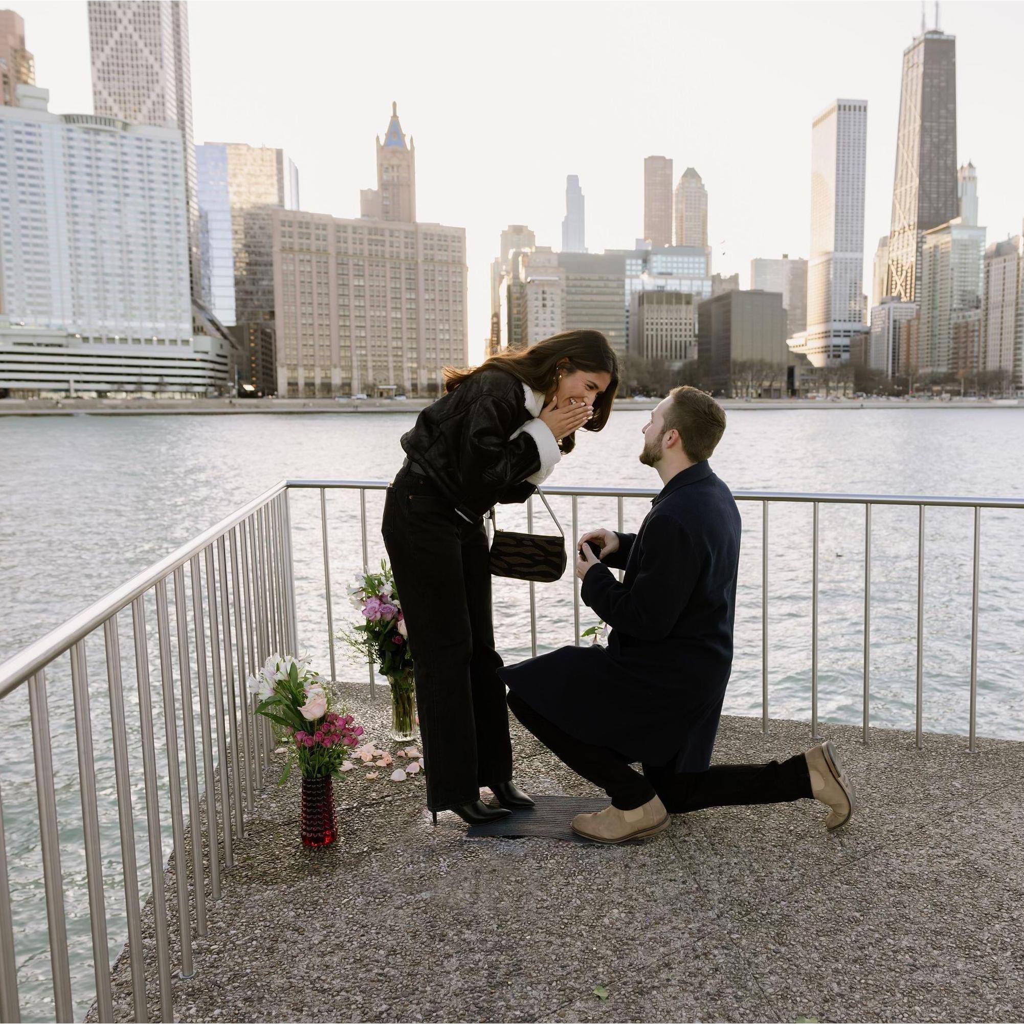 Olivia truly had no idea about the proposal!