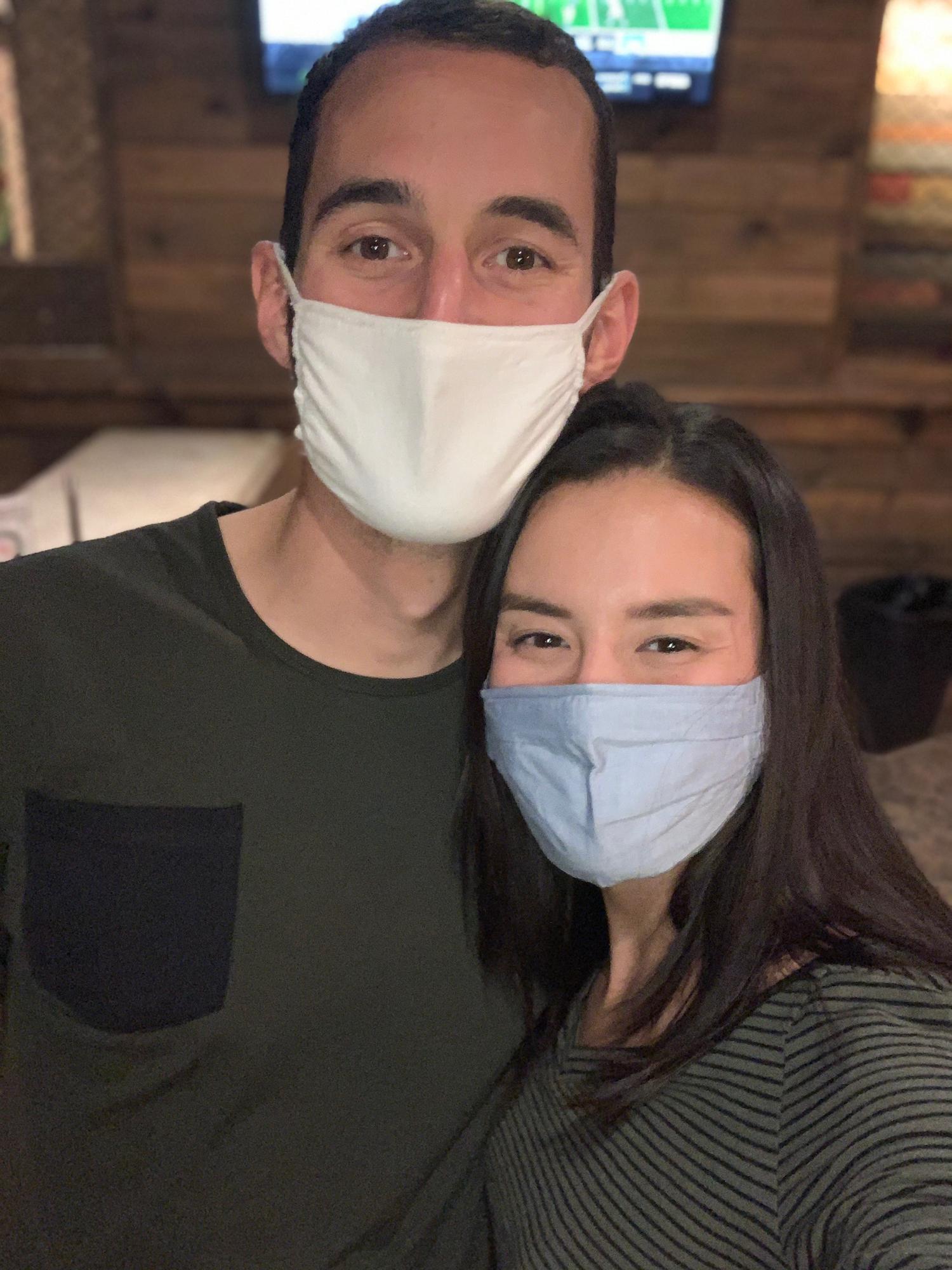 Axe throwing date during covid!