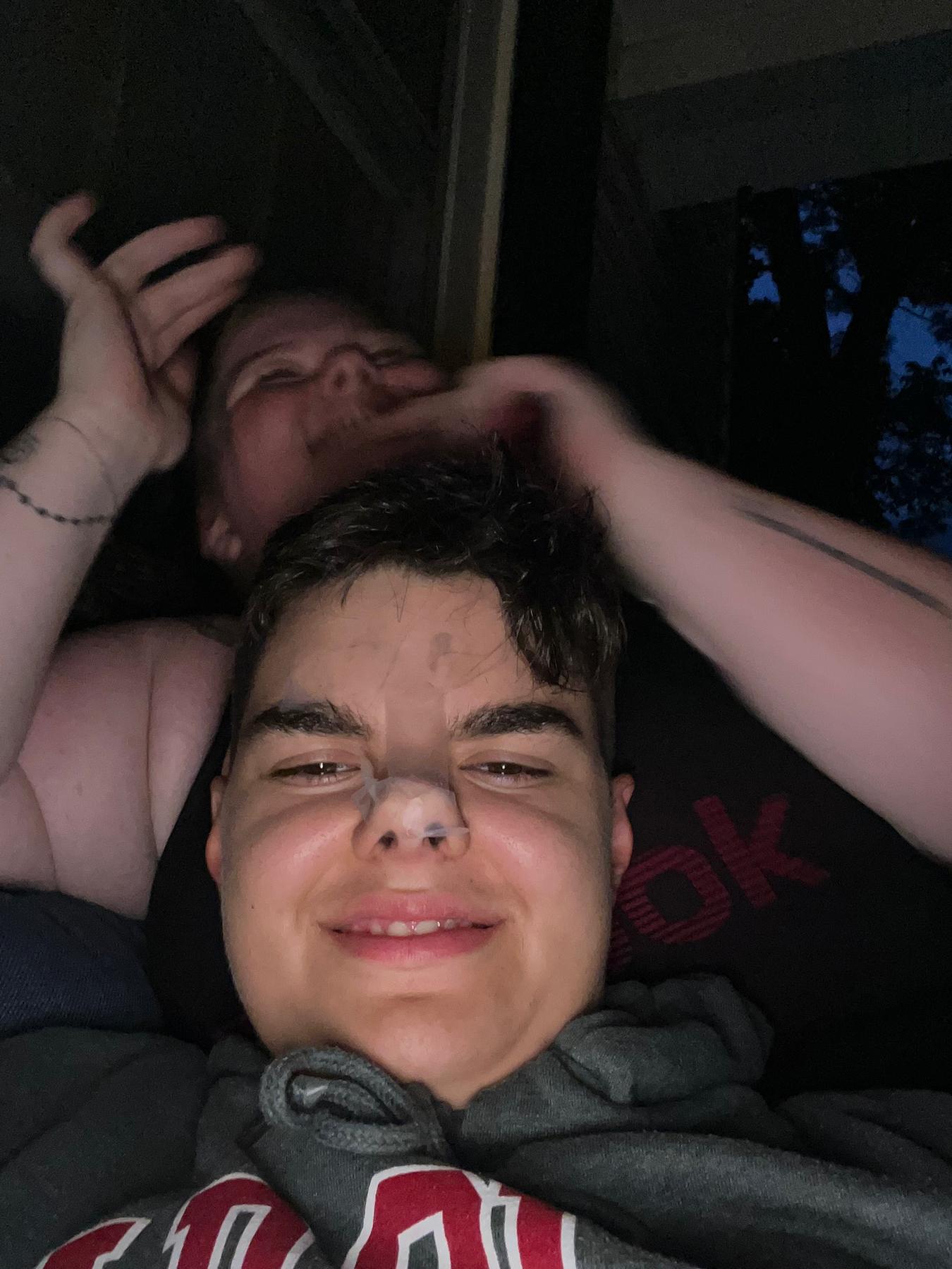 Being goofy