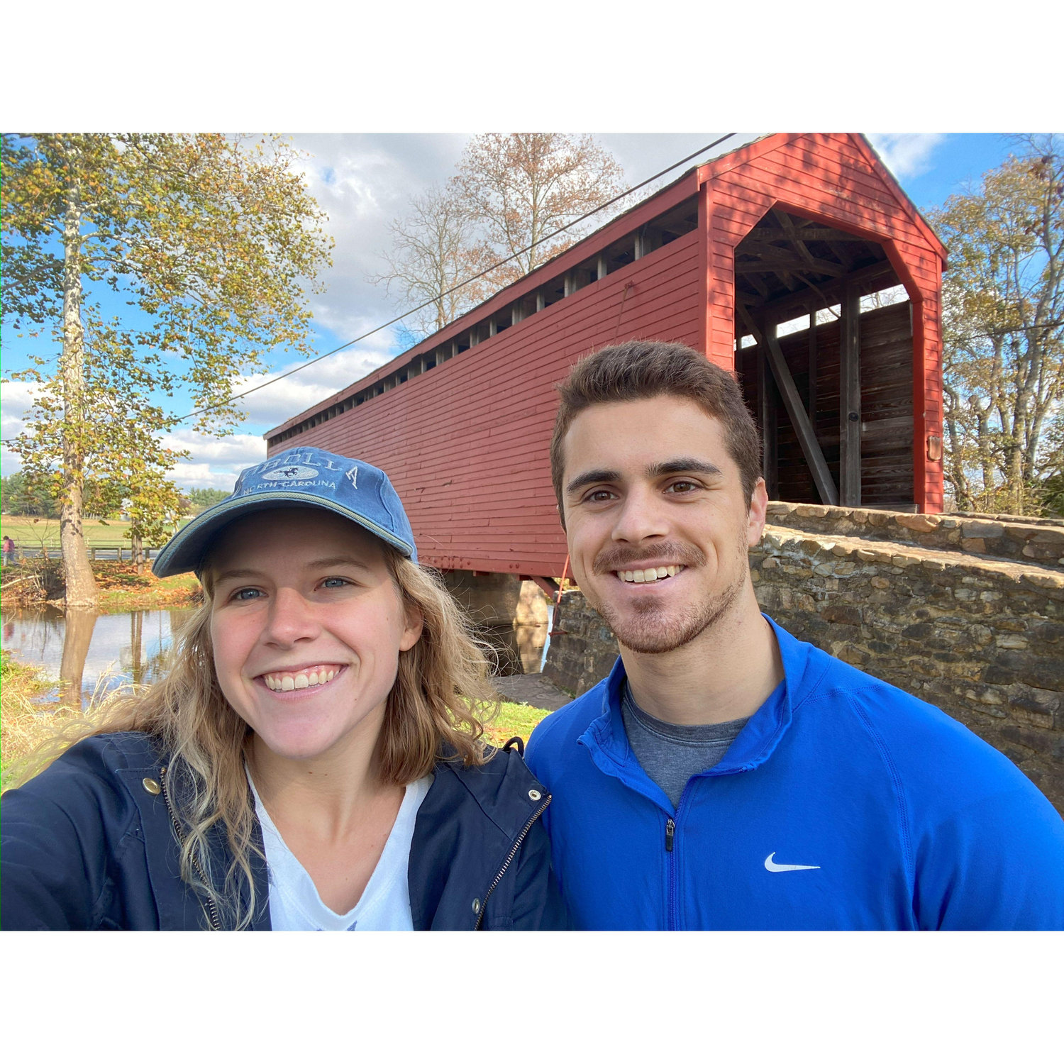 COVID hikes followed by covered bridges in Maryland.